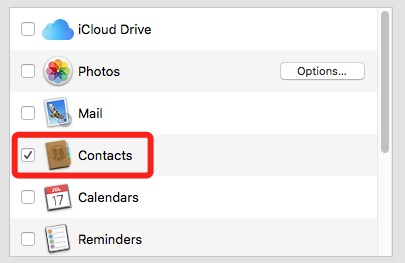 check google contacts