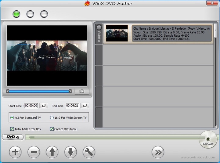 windx dvd burner add files to burn