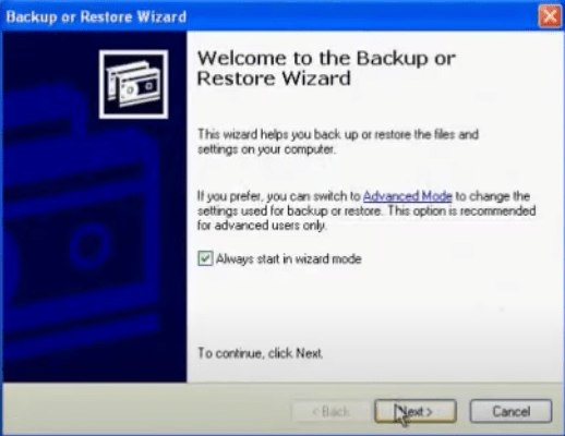 backup and restore 02