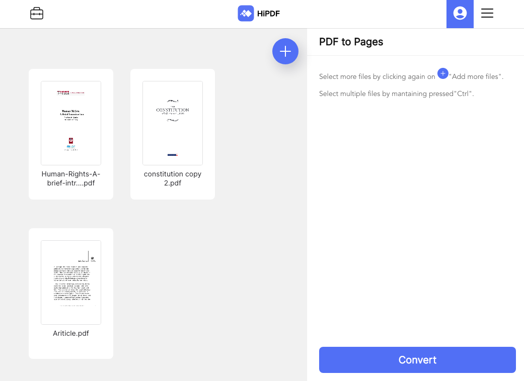pdf to pages hipdf2