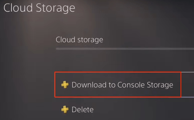 recover ps4 data with backup 03