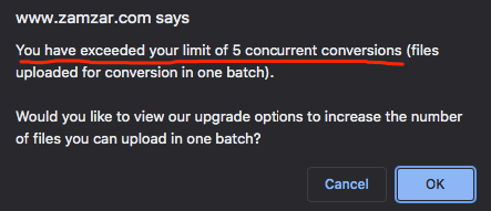 batch download limit