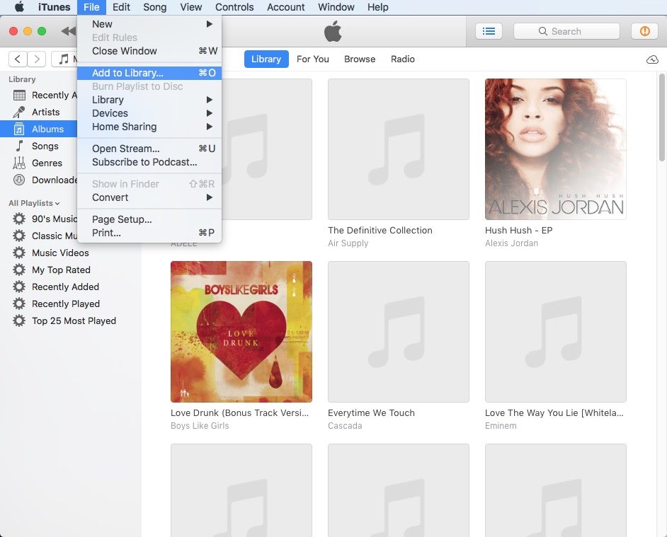import flac to itunes