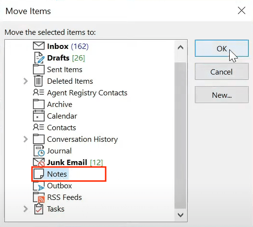 recover in outlook 03
