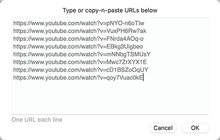 add multiple youtube movies