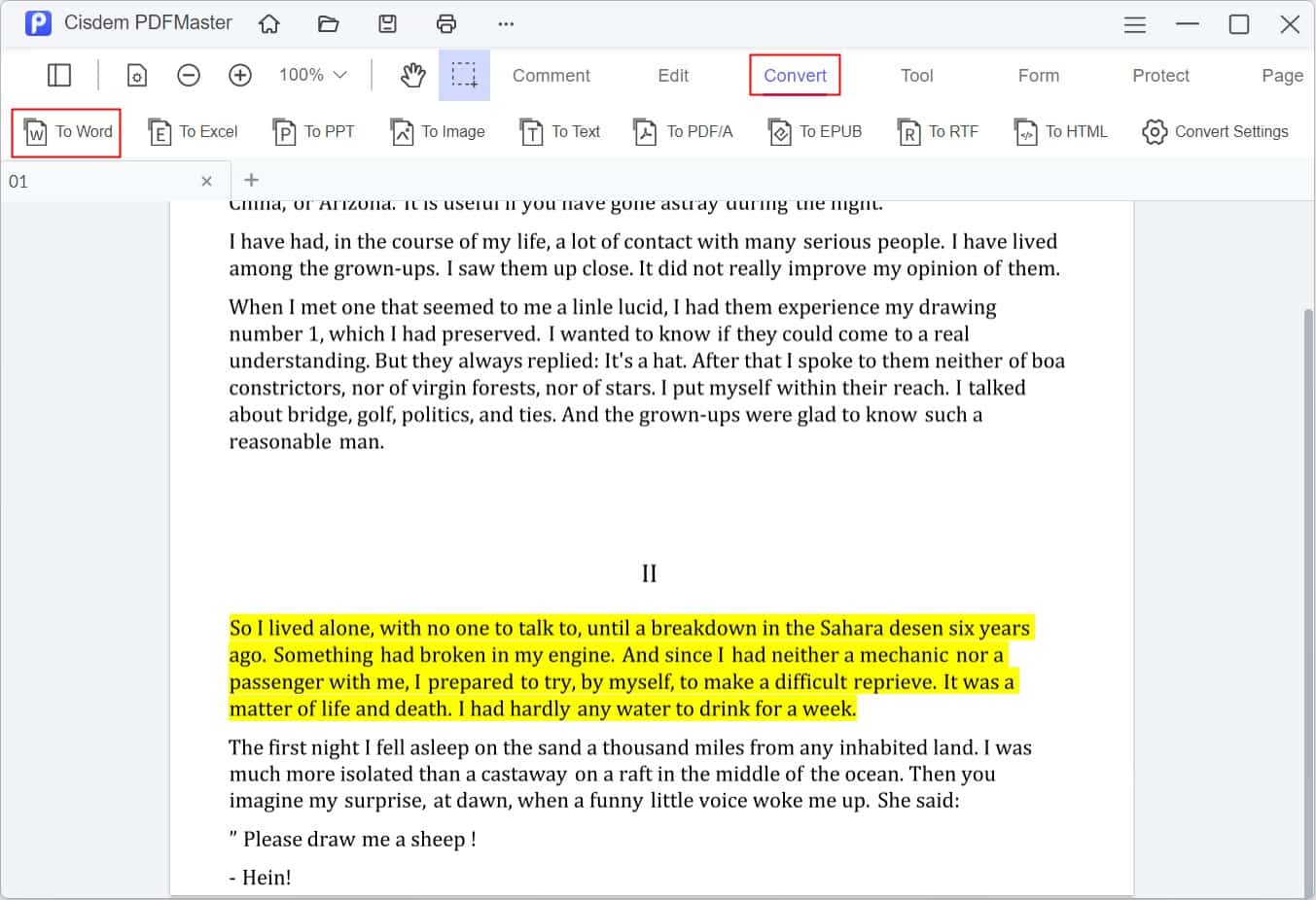 remove highlight from pdf cisdem07