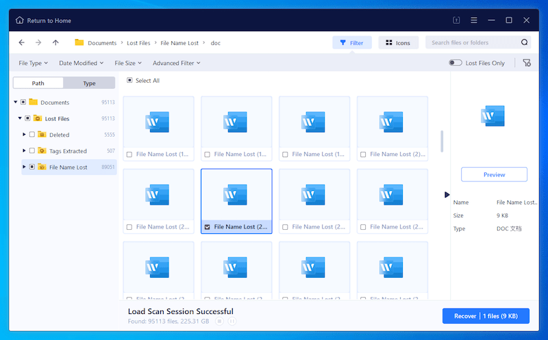 restore missing documents folder with cisdem 03