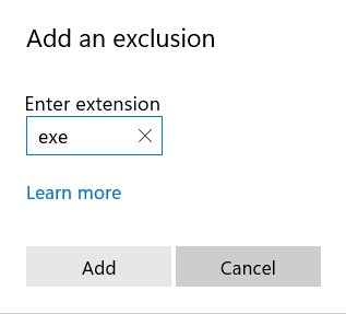 exclude files 04