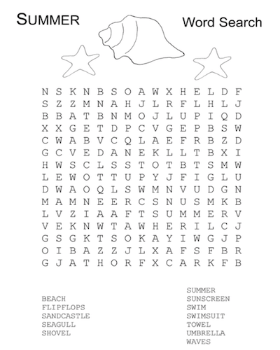 summer word search 08