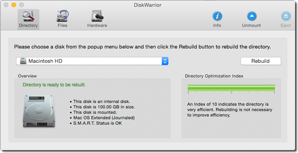  Best Hard Disk Repair Software for Mac- DiskWarrior