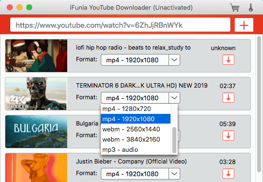 meilleur téléchargeur vidéo gratuit pour mac - ifunia