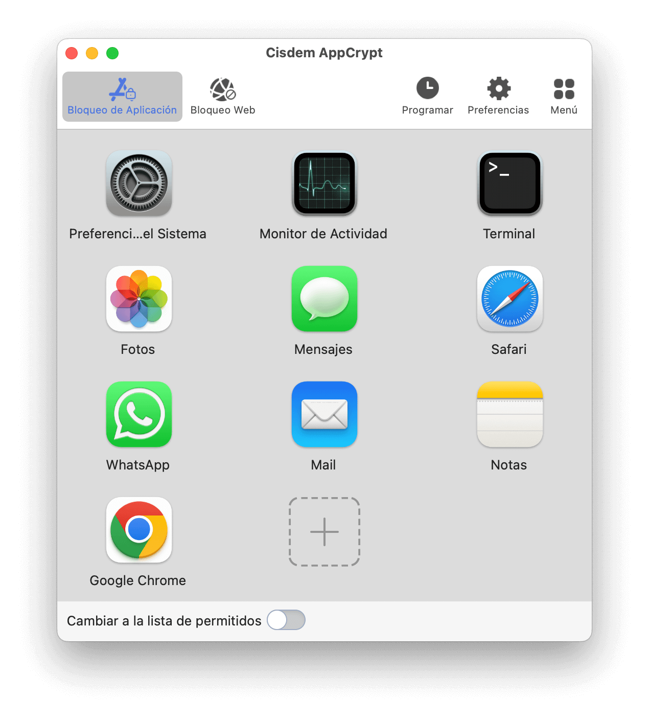[OFICIAL] Cisdem AppCrypt｜Bloquee aplicaciones y bloquee sitios web