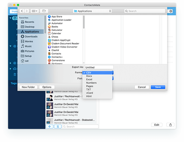 Cisdem ContactsMate instal the new version for mac