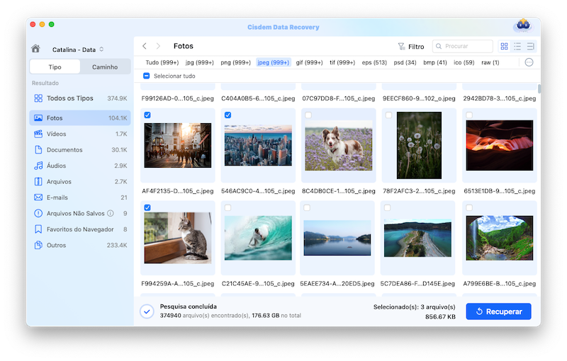 preview and recover files on mac