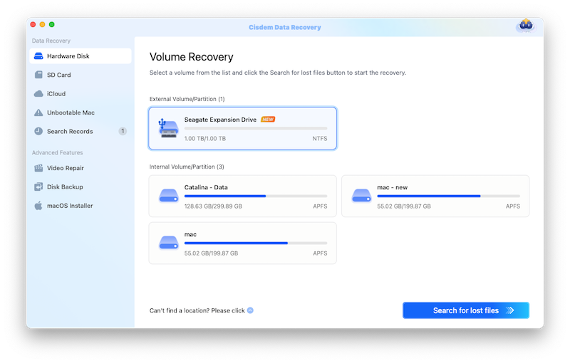 recover files after macos downgrade02