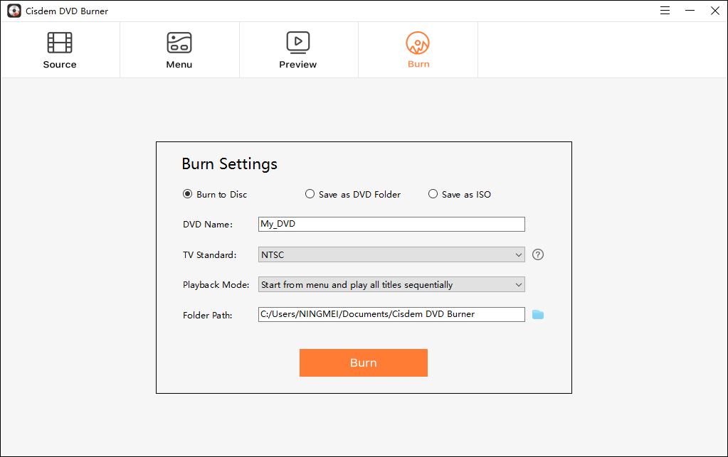 Cisdem DVD Burner 2.6.0 full