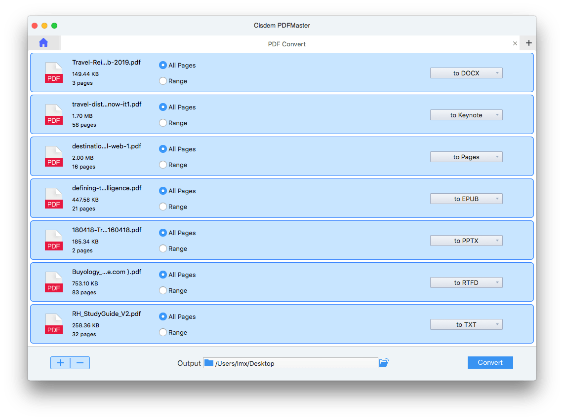 convert with pdfmaster