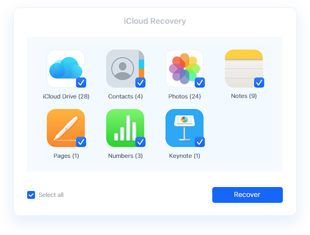 Recover Data from iCloud