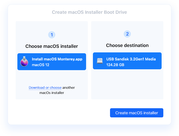 Create macOS Installer Boot Drive