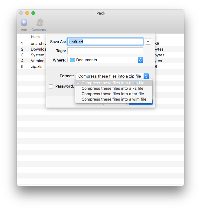 how to unzip 7z files on mac