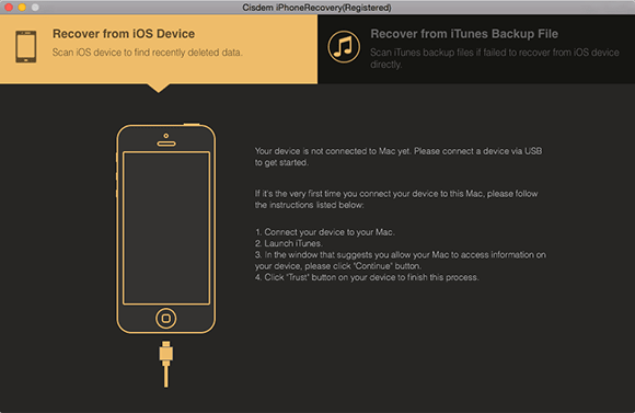 Cisdem iPhoneRecovery for Mac Cisdem iPhoneRecovery for Mac