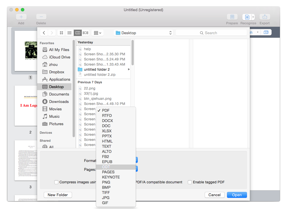 Mac software to change from png to editable text message Mac software to change from png to editable text message