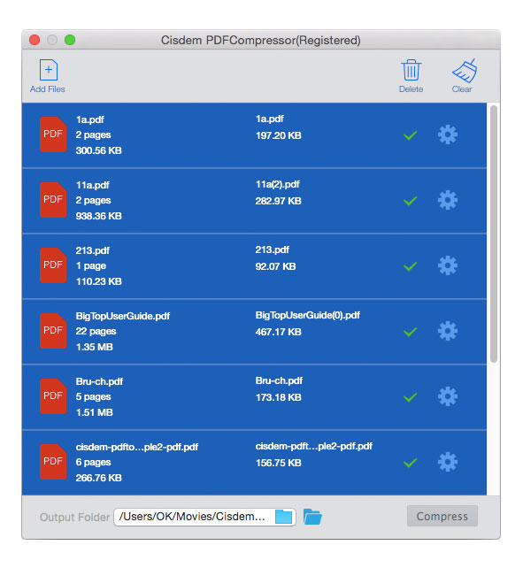 reduce pdf file size on mac with cisdem 05