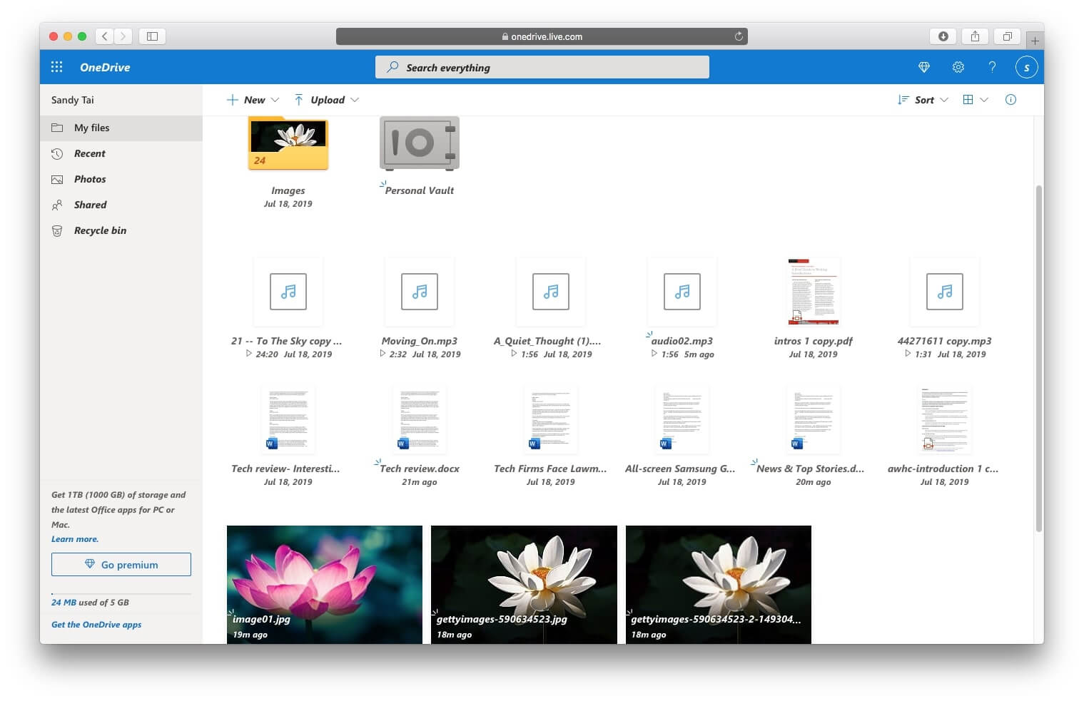 multiple duplicate files in OneDrive