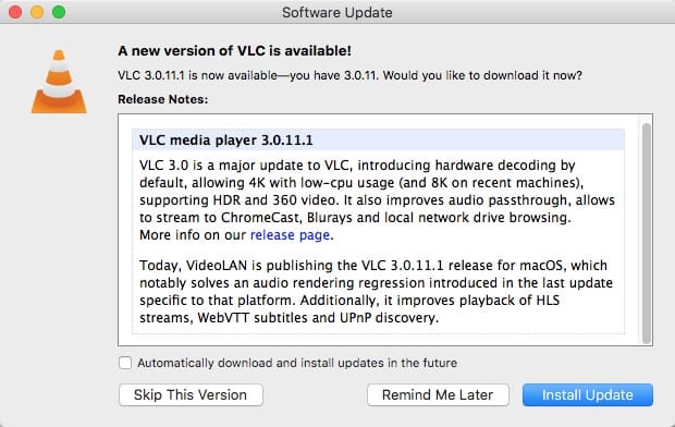 fix vlc won't play mp4 - update vlc 02