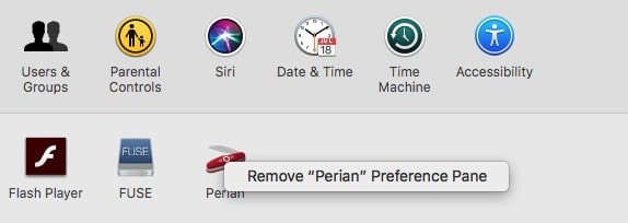 uninstall perian plugin