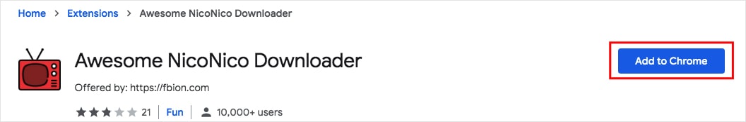add awesome niconico downloader to chrome