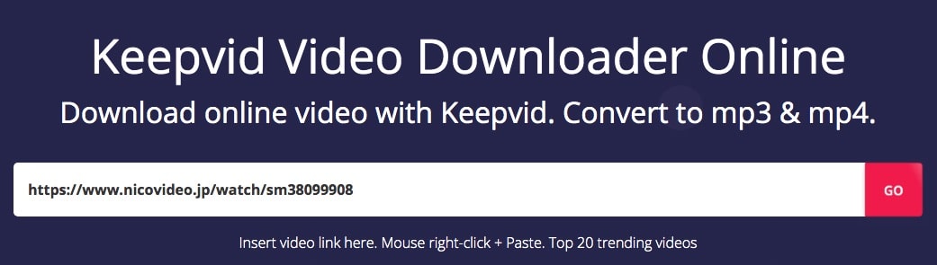paste url