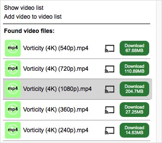 chrome extension for video download
