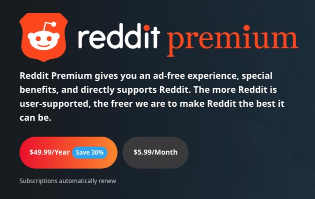 Reddit Premium