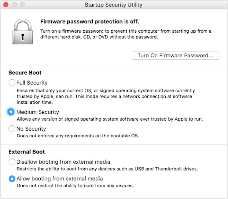 reinstall from usb 05