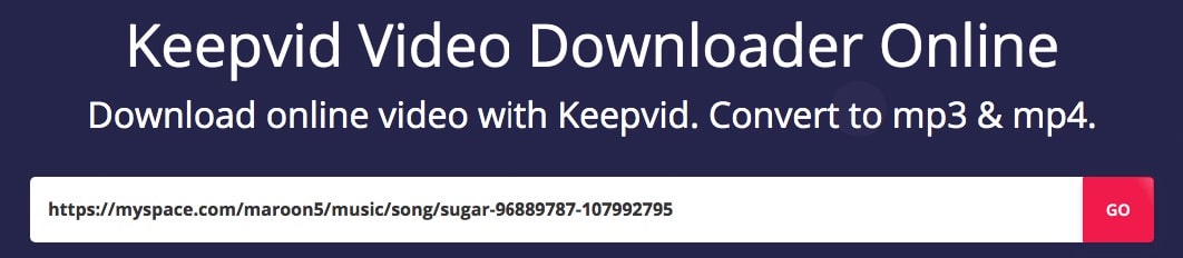 keepvid myspace downloader online 01