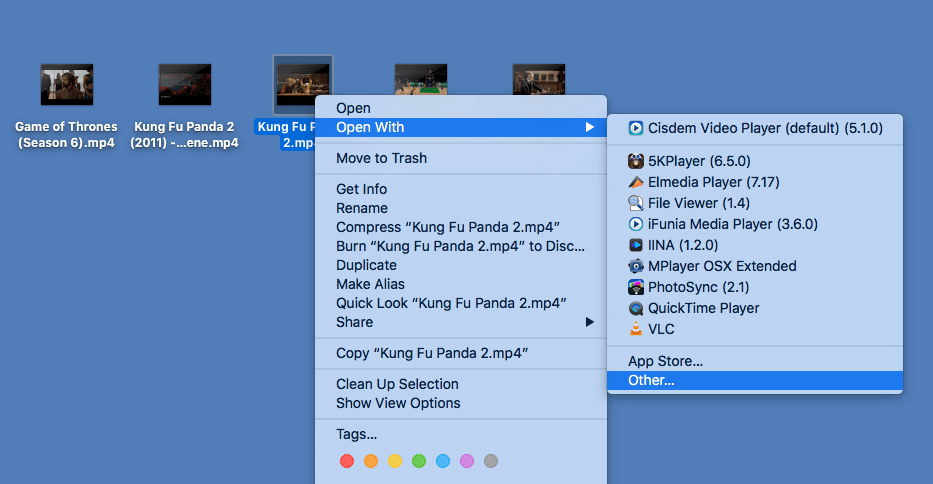 how to make vlc default mac