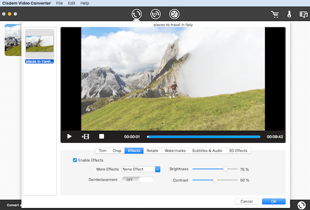 convert AVCHD to MP4 with Cisdem Video Converter optional step
