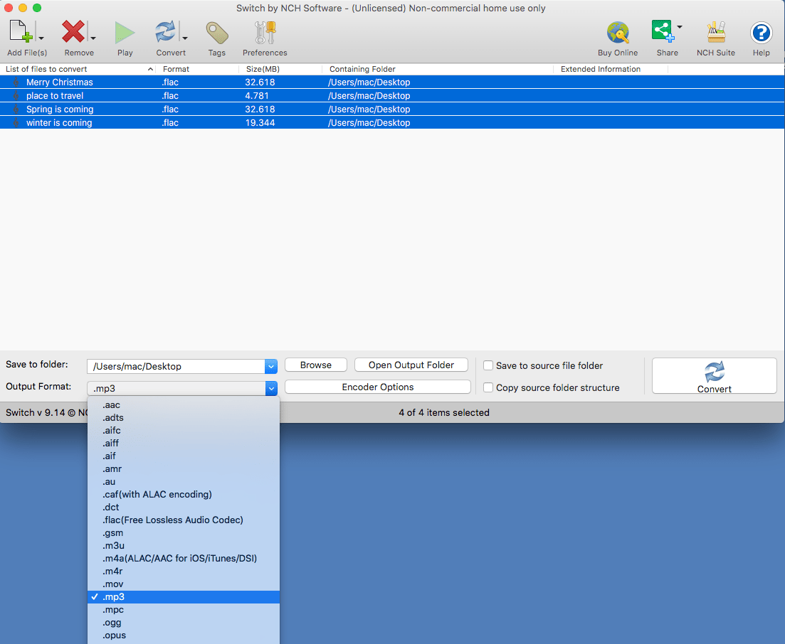 free switch music converter for mac