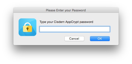 inserire la password