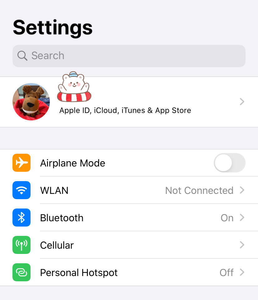 make sure the same apple id