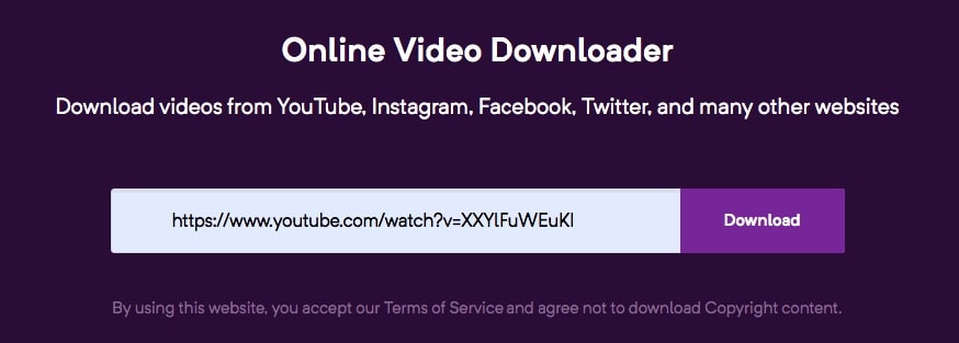best free video downloader online - QDownloader.io