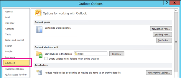 outlook 2010 export contacts to csv step 3