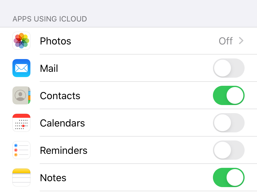 sync iphone contacts to mac via icloud step 4