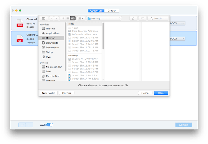 pdf converter ocr for mac