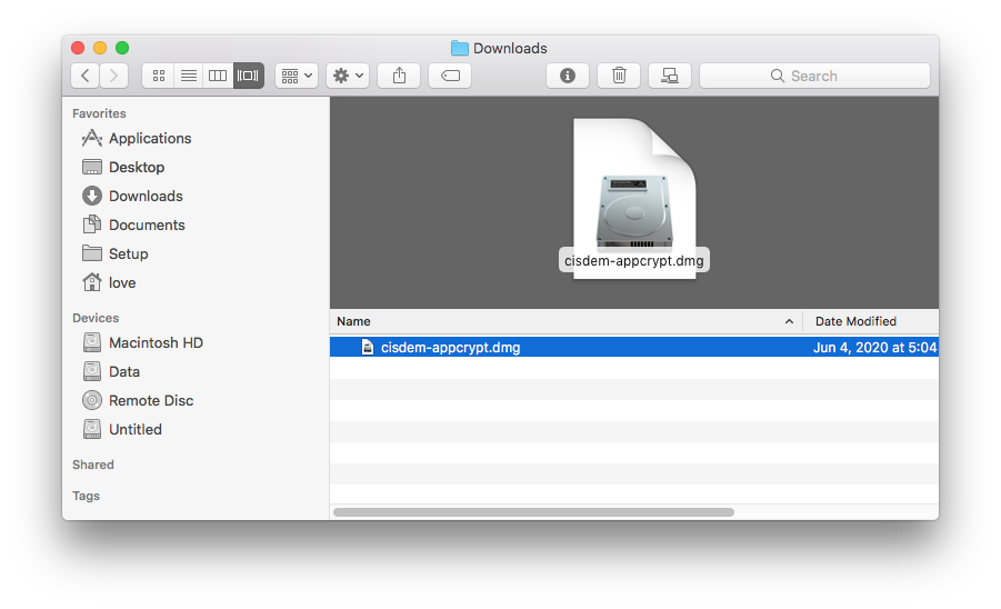 disable cisdem appcrypt