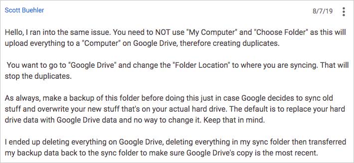 how to delete duplicate photos googledrive