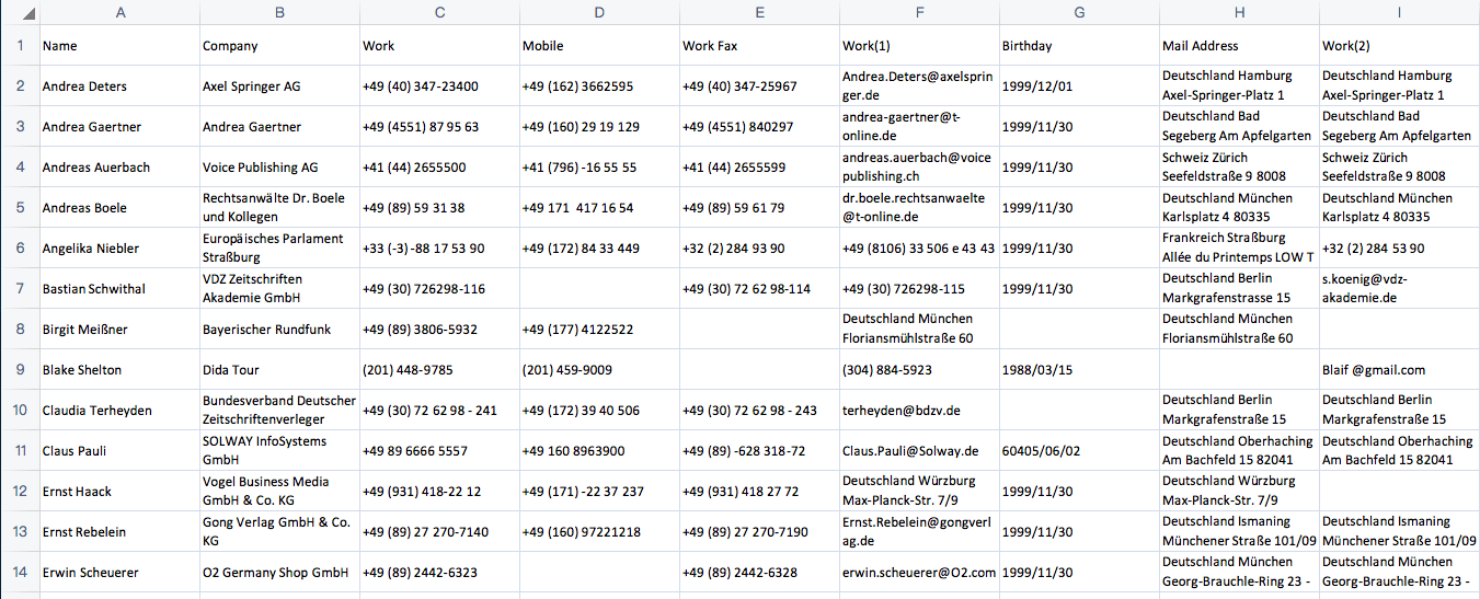 excel for mac grant access