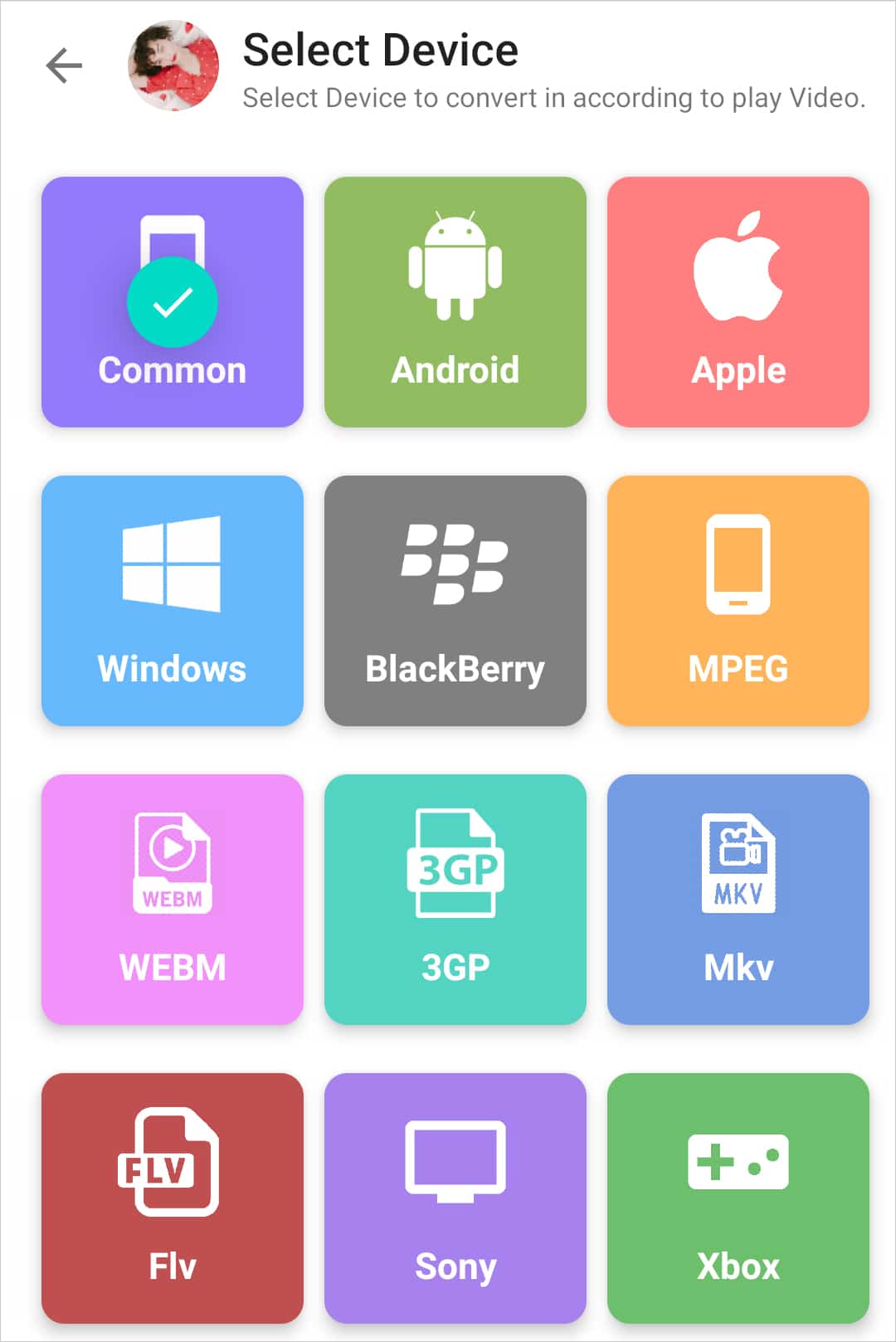 mov file converter for android