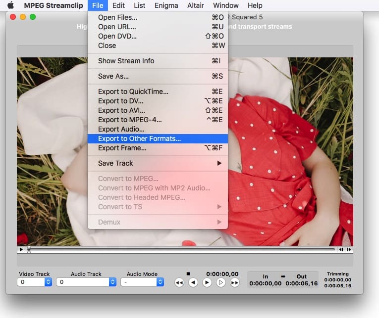 best video converter mac- mpeg streamclip